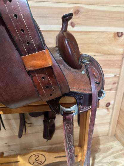 16” Clinton Anderson Aussie Saddle by Martin Saddlery