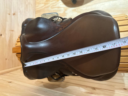 17.5” Pessoa Gen-X XCH Dark Havana Saddle Model 465140