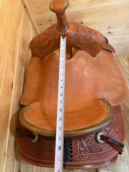 14.5” Corriente Association Ranch Western Saddle