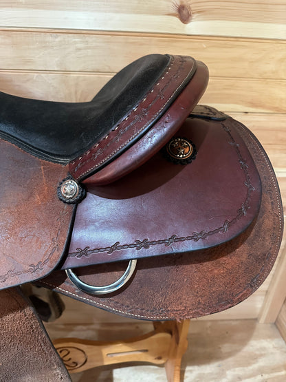 15” Billy Royal Rancher Extreme Cowboy Work Western Saddle
