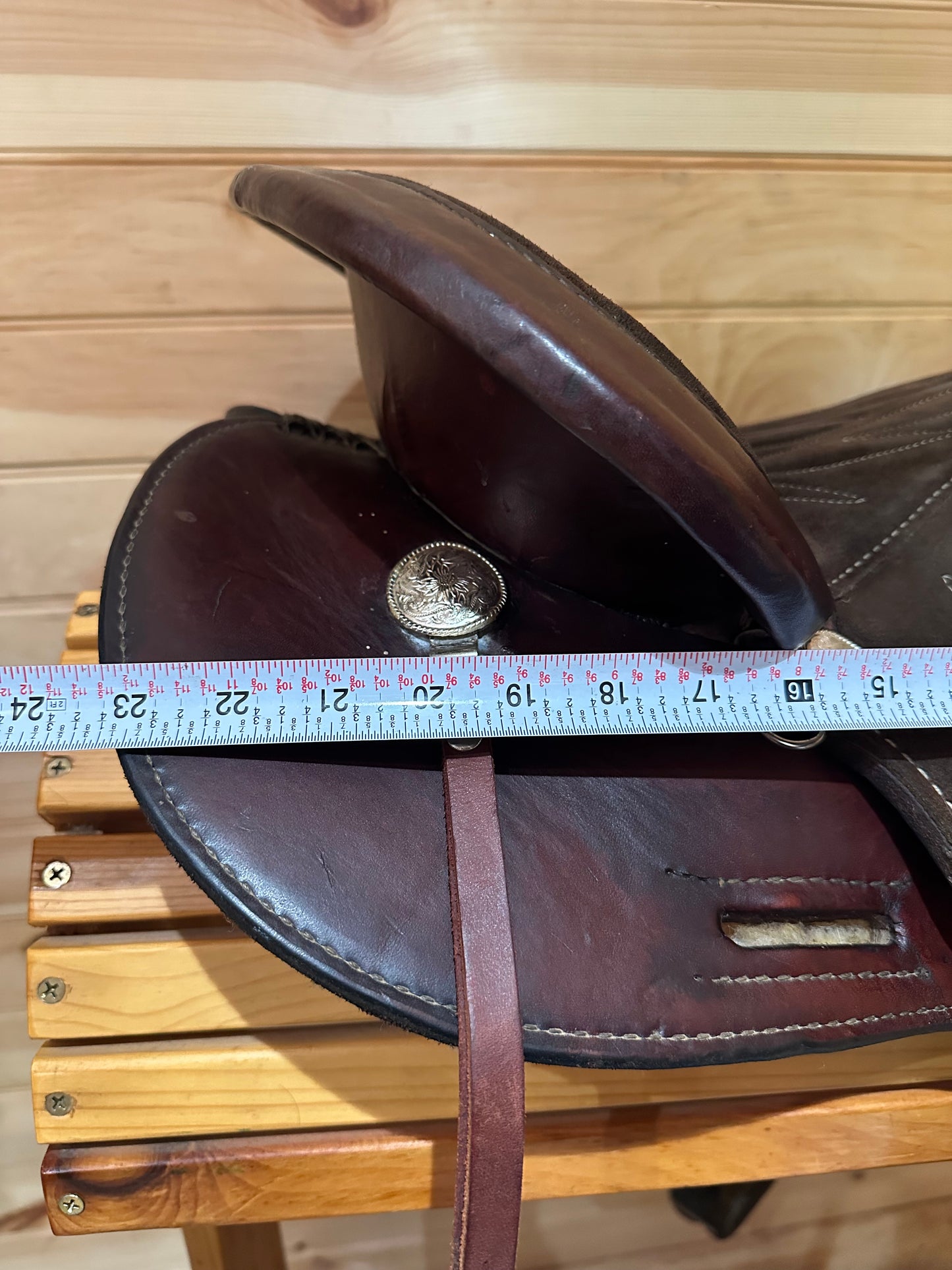 16” American saddlery Barrel Racing Western Saddle Model 408