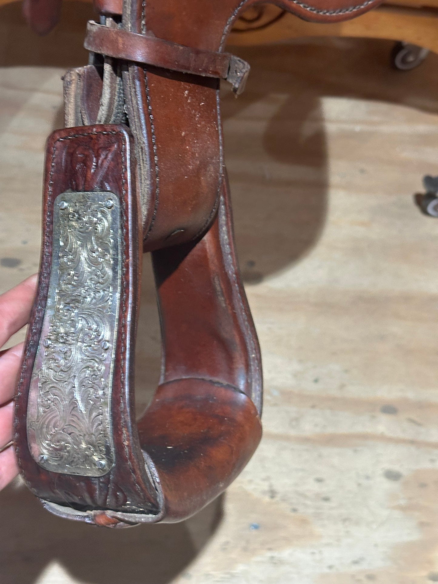 14” Circle Y Western Show Saddle Model 3974