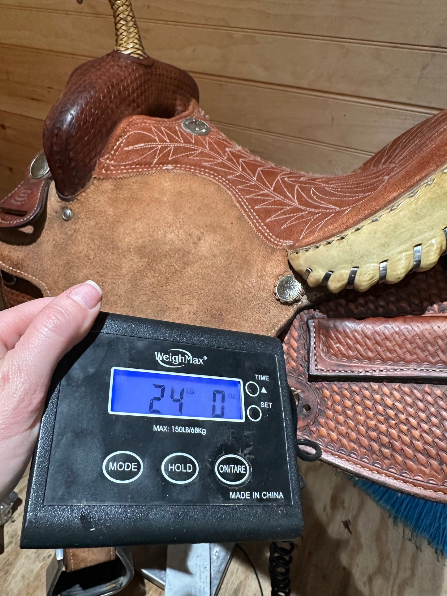 14” Billy Cook Maker Sulphur, OK Barrel Racing Saddle Model 1527