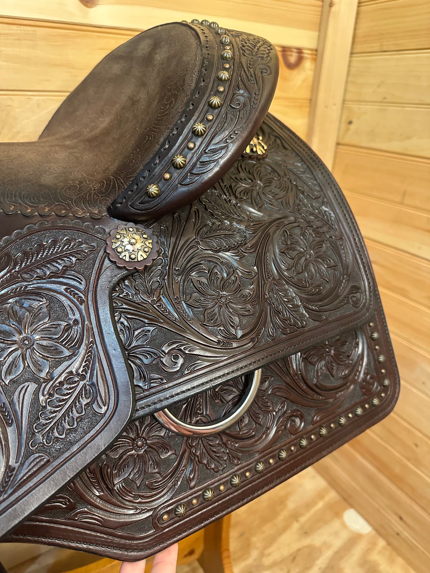 16” Circle Y Ohio Reiner Western Reining Saddle Model 2672 (2023)