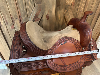 16” Tex Tan Hereford Western Trail Saddle