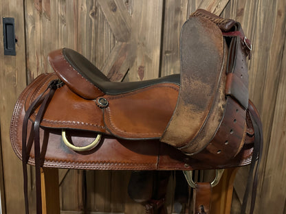 17” Crates Western Trail Saddle Model # 402-5