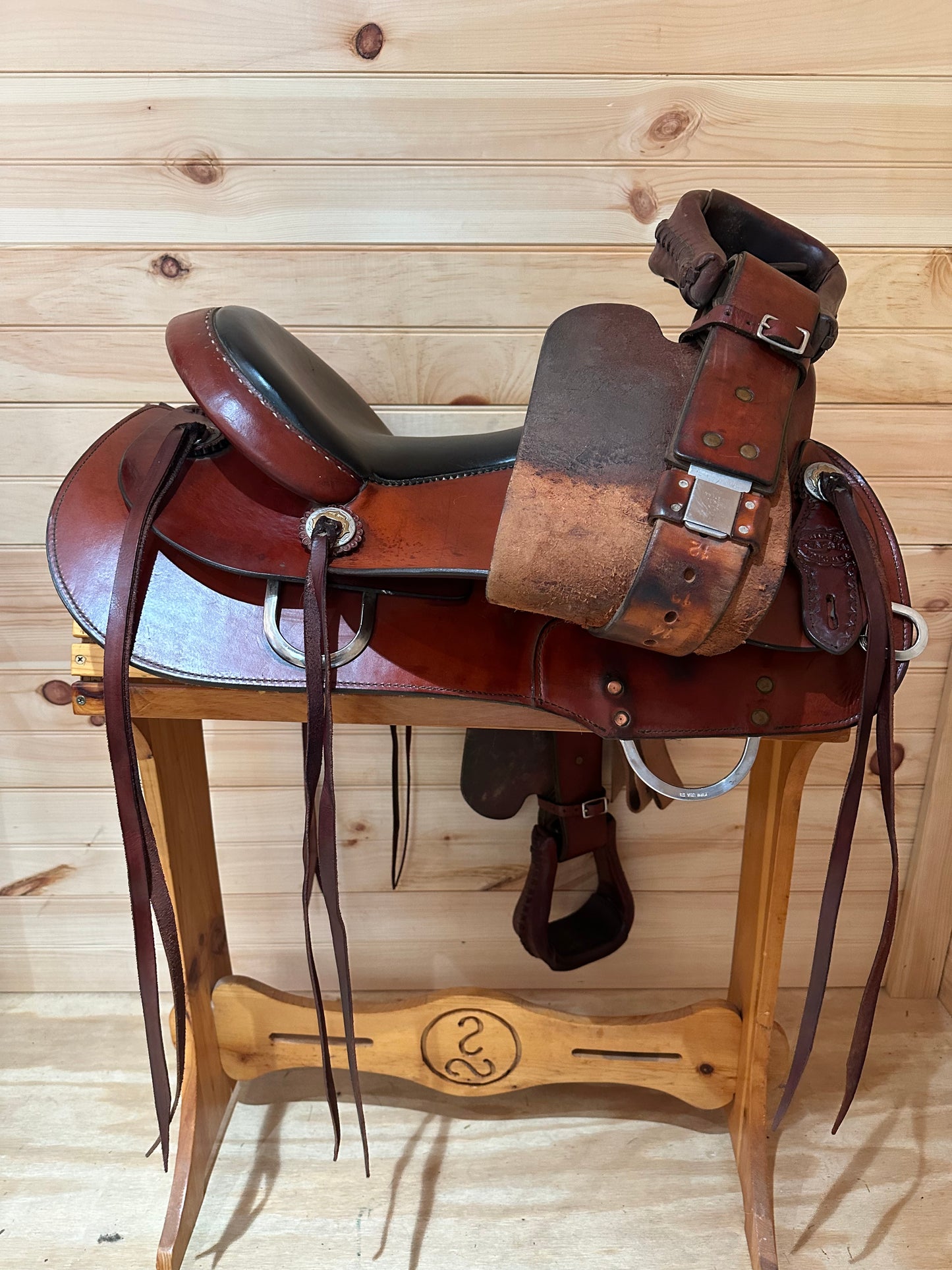 16” Reinsman Mississippi Trail Western Saddle Model 4104