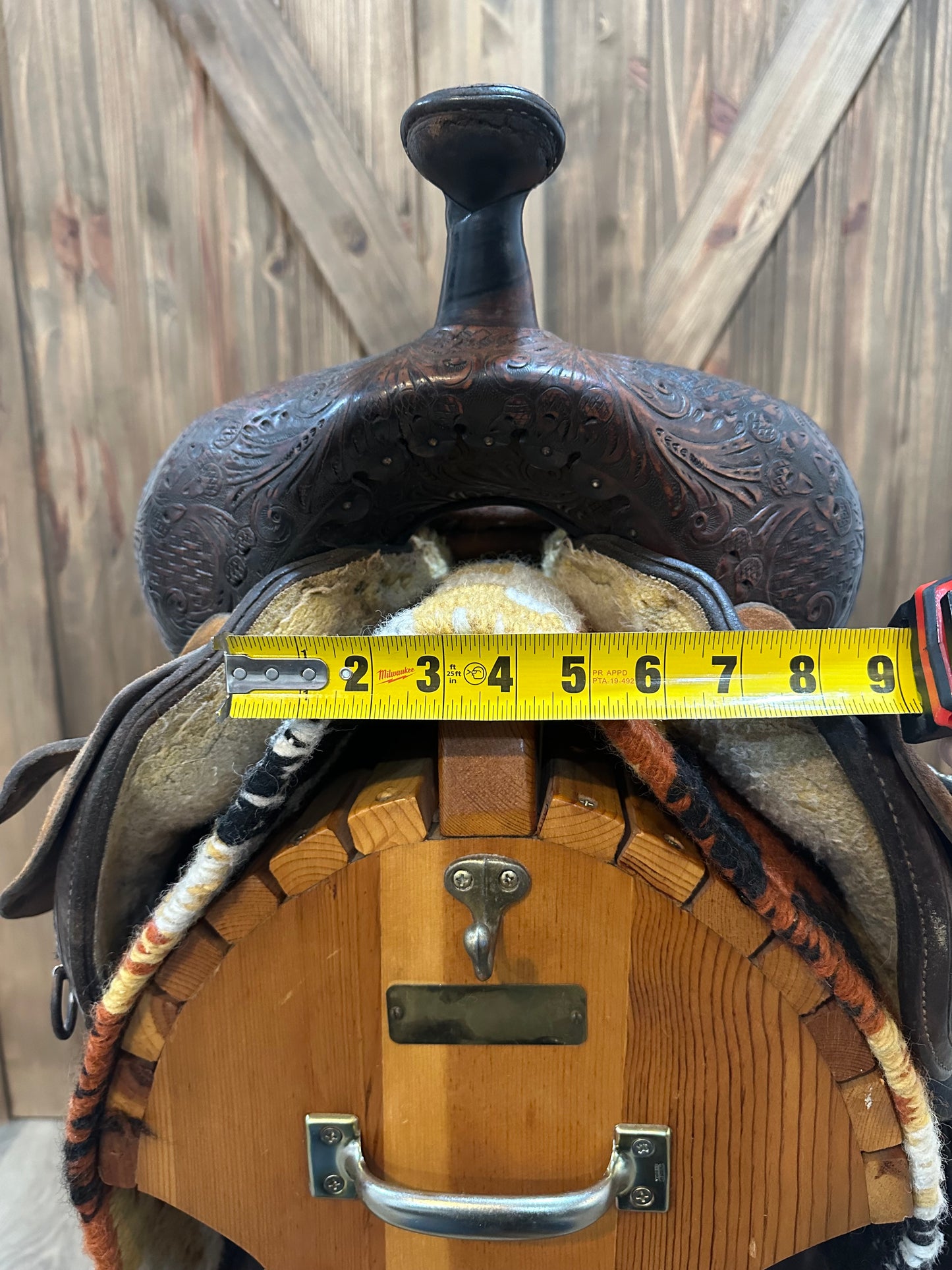 15” Circle Y NBHA Barrel Racing Saddle