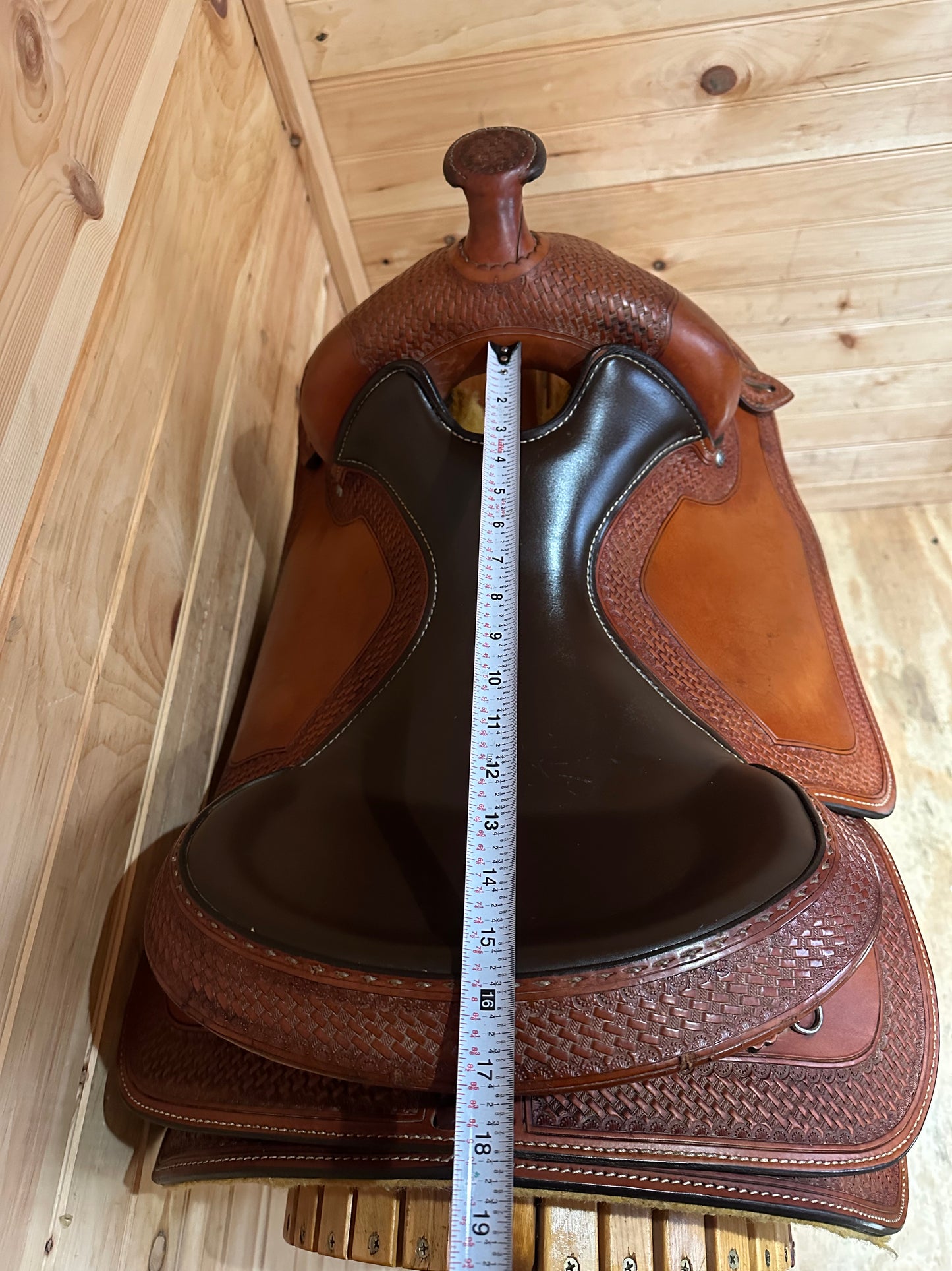 15.5” Crates Equi-Fit Ladies Reiner Western Saddle Model 4522-3