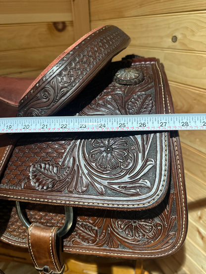 17” Draggin S Saddlery Ladie’s Roper Western Saddle