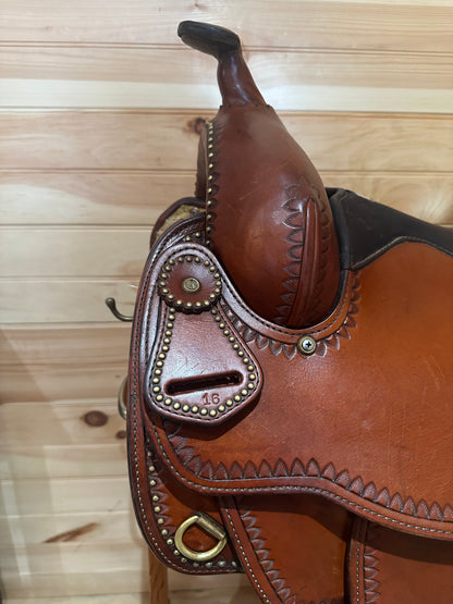 16” Tex Tan Tex-Flex Western Trail Saddle Model 08-TF408-6
