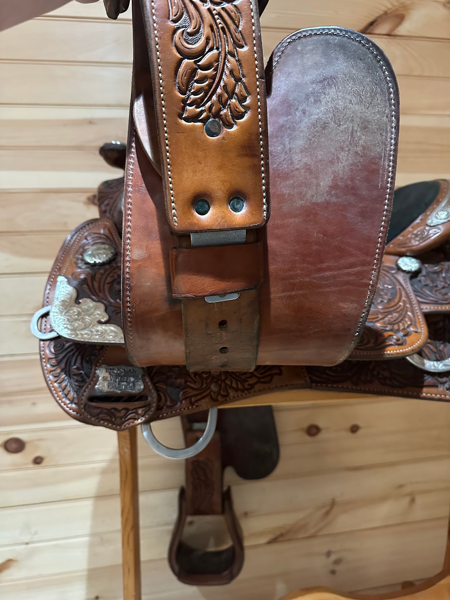 16” Reinsman Silver Series Western Show Saddle