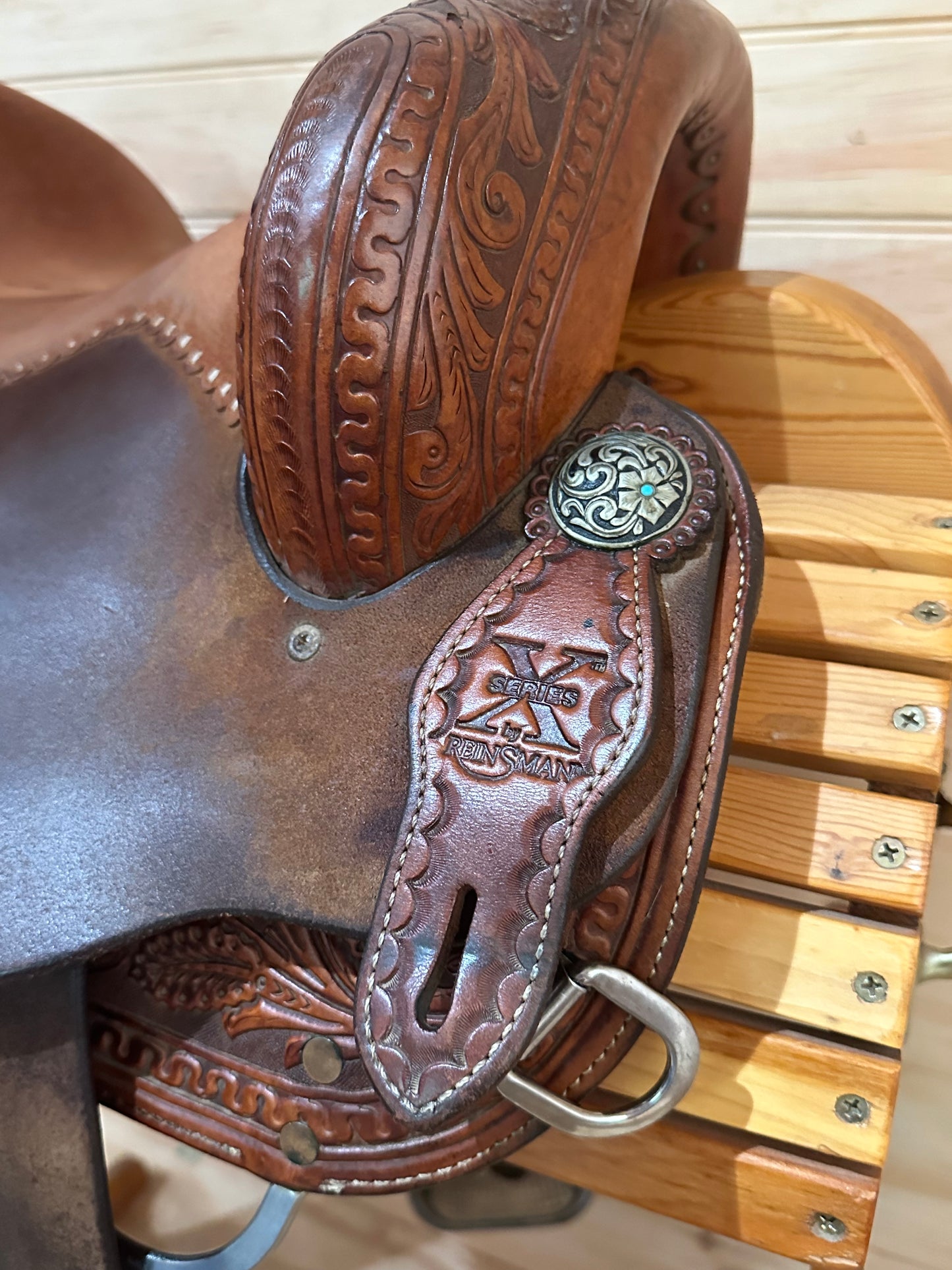 13.5” Reinsman X Series Barrel Racing Western Saddle