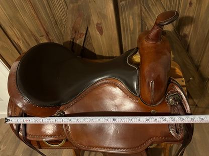 17” Crates Western Trail Saddle Model # 402-5