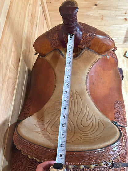 15.5” Crates Light Ladies Ranch Versatility All-Event Saddle Model 2282-3