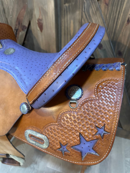 15” Billy Cook Western Barrel Racing Saddle Model 72285