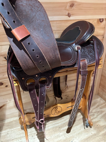 16” McCall Mclite All Around Western Saddle A097 524