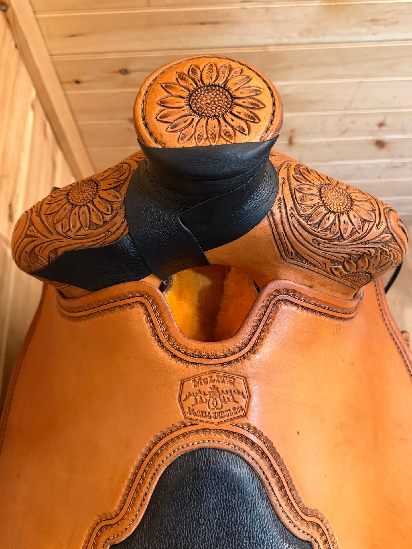 15” McCall Mclite All-Around Sunflower Saddle Model W158 726