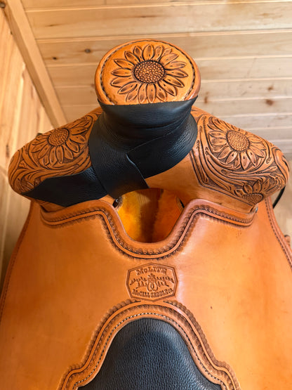 15” McCall Mclite All-Around Sunflower Saddle Model W158 726