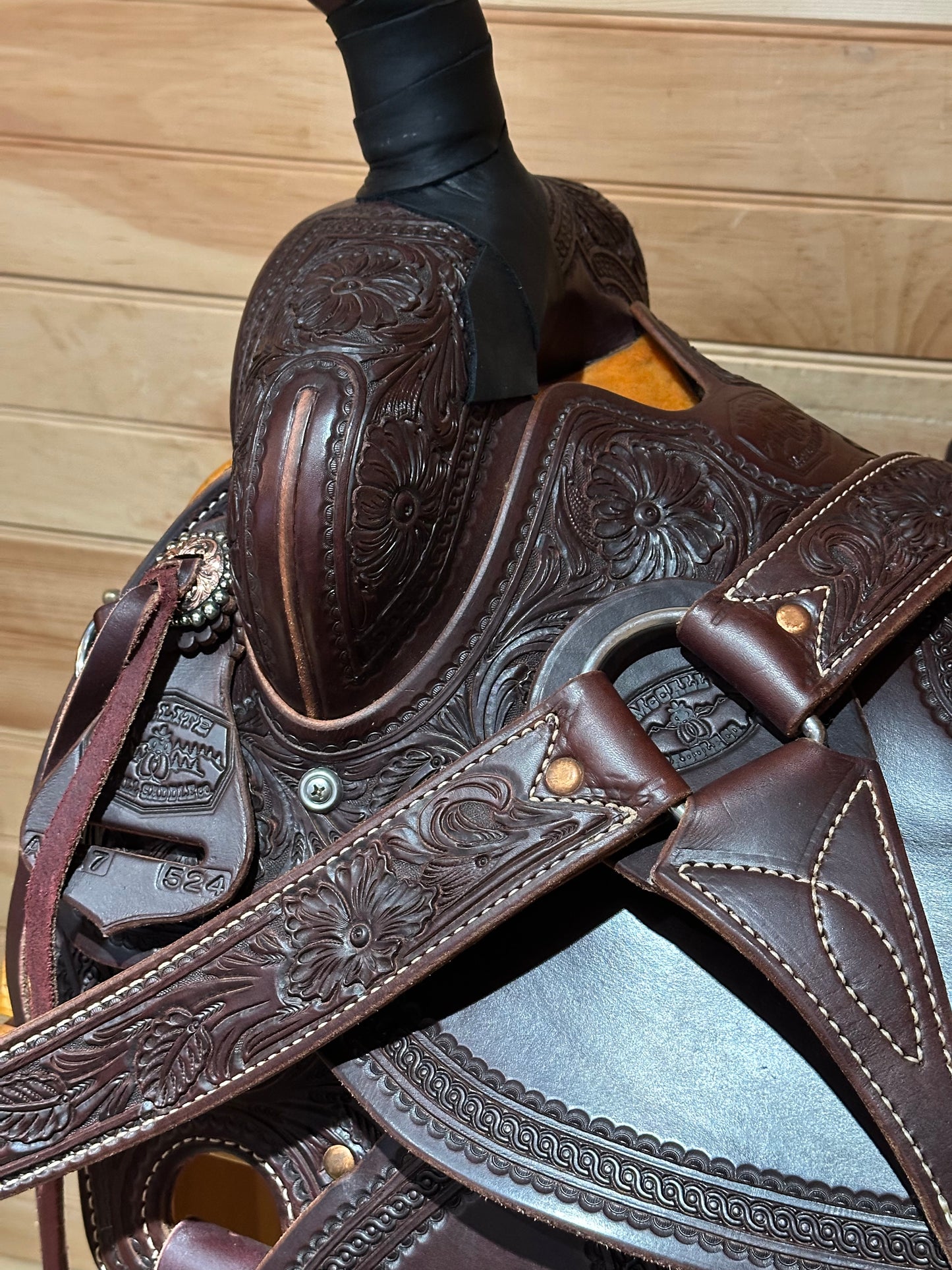 16” McCall Mclite All Around Western Saddle A097 524