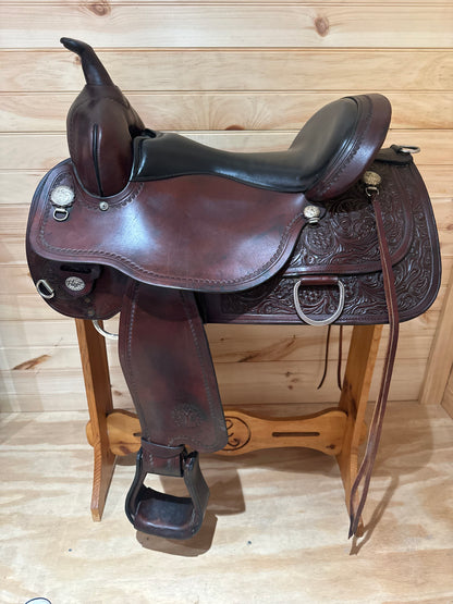 16” Circle Y Cypress Flex2 Western Trail Saddle Model # 2360