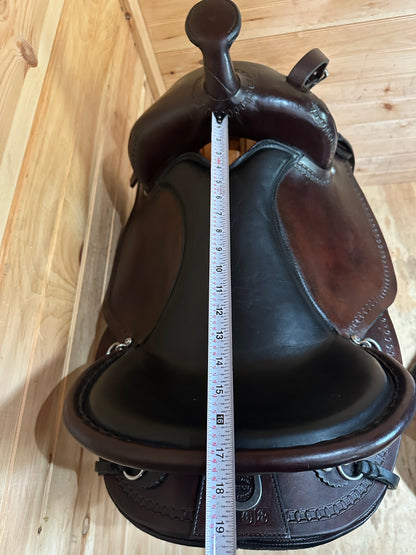 16” Dixieland Gaited Western Trail Saddle