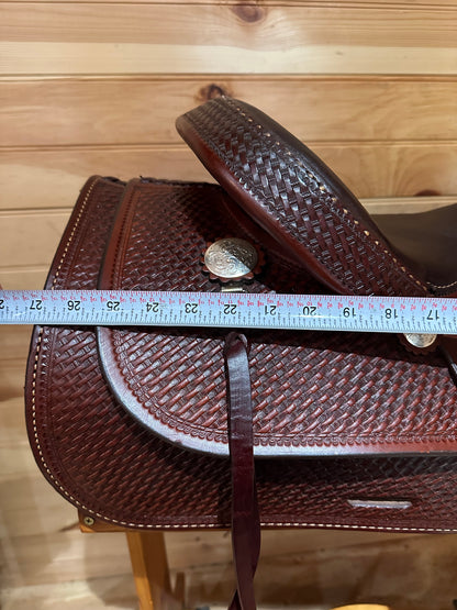 16” Crates Equi-Fit Western Trail Saddle Model 2160