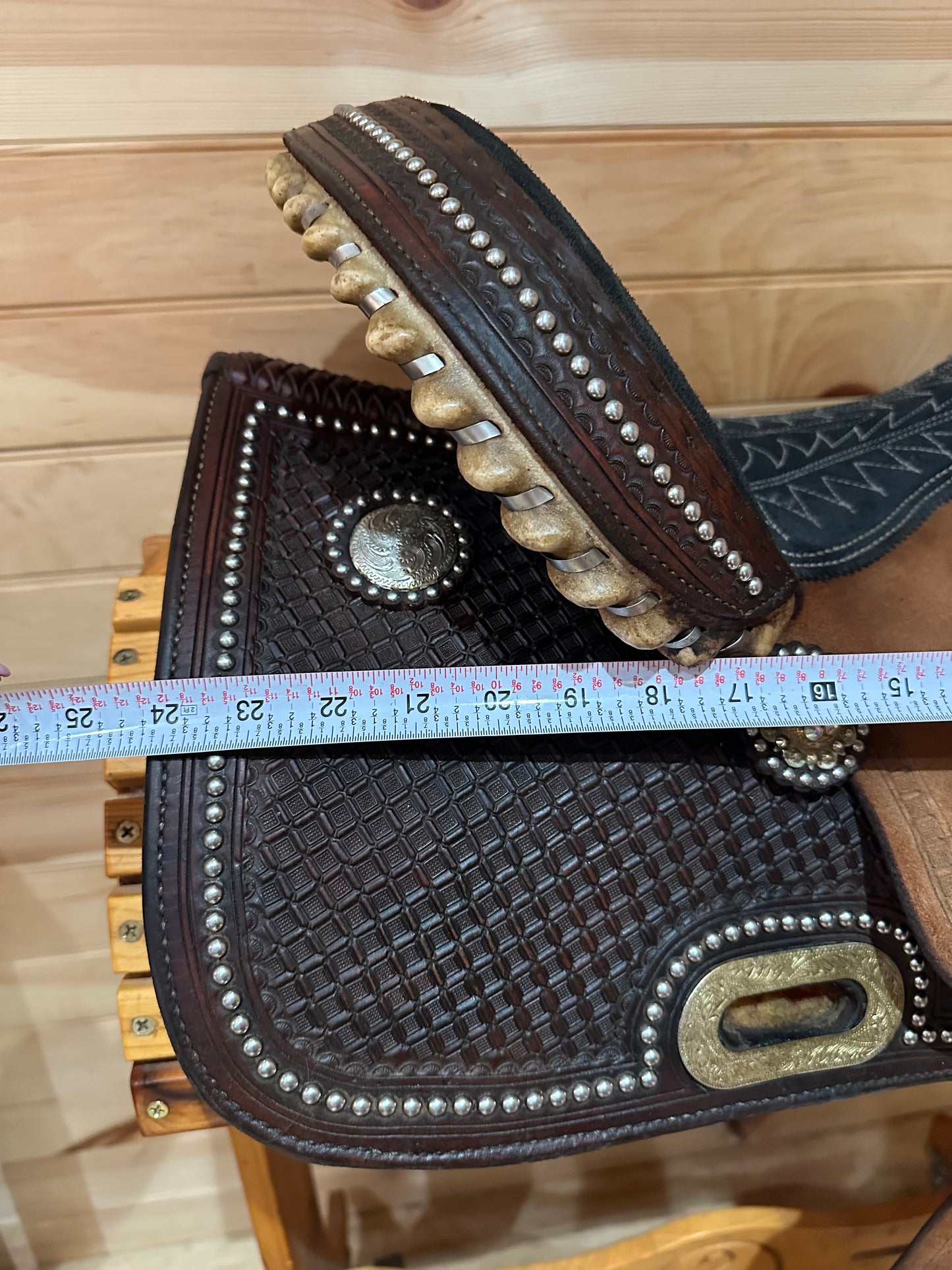 15” Billy Cook Maker Sulphur, OK Barrel Racing Saddle Model 1530