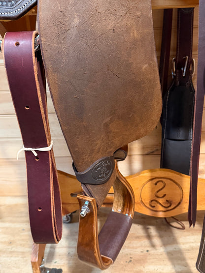 15.5" Paul Taylor Cutter Western Saddle