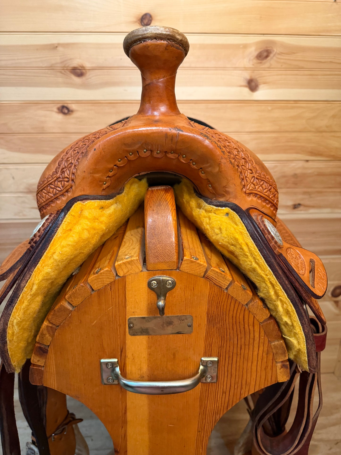 16” Billy Cook Maker Team Roper Sulphur, OK Western Saddle 2122