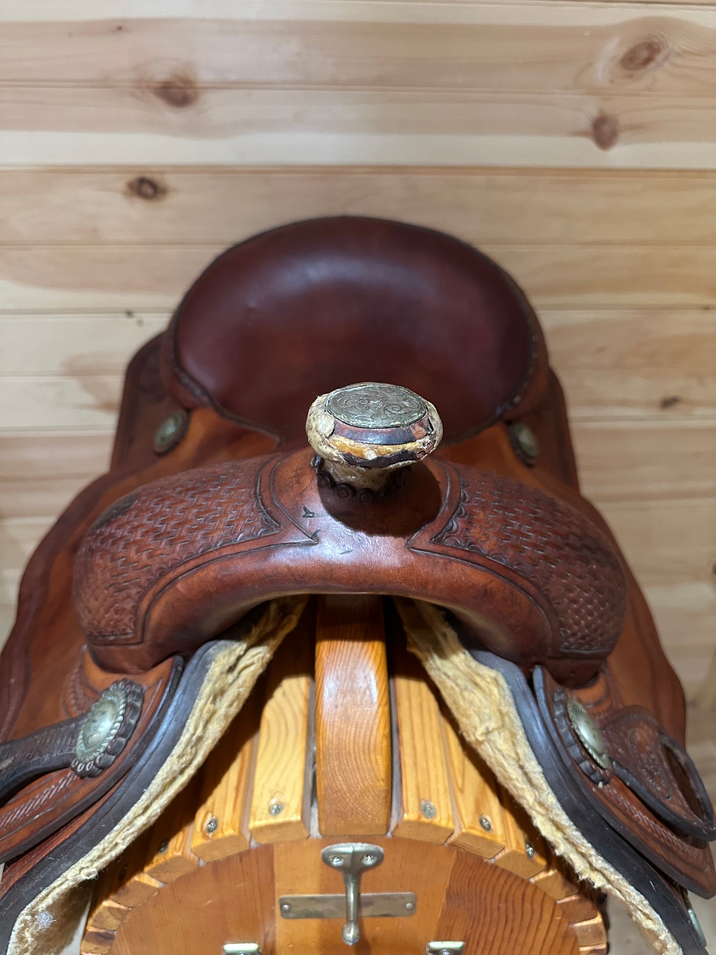 16” Mitch Harrison Custom Maker Western Reining Saddle