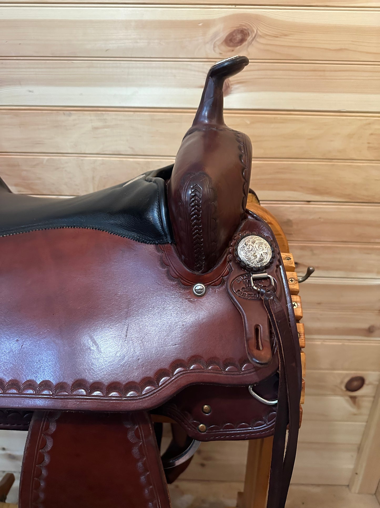 17” Billy Cook CJ Trail Sulphur,OK Western Saddle Model 1537