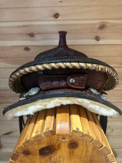 14” Circle Y Martha Josey Ultimate Barrel Racing Saddle Model 1173