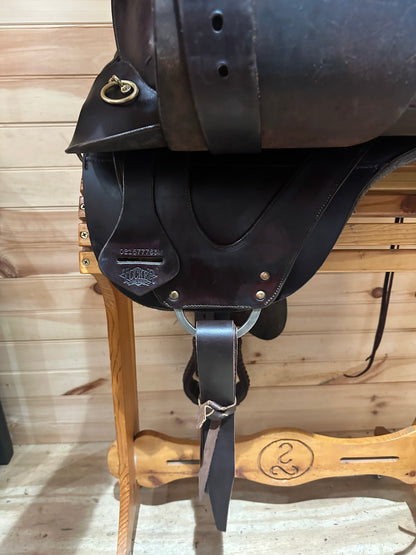 17.5” Tucker Cheyenne Western Trail Saddle Model 157