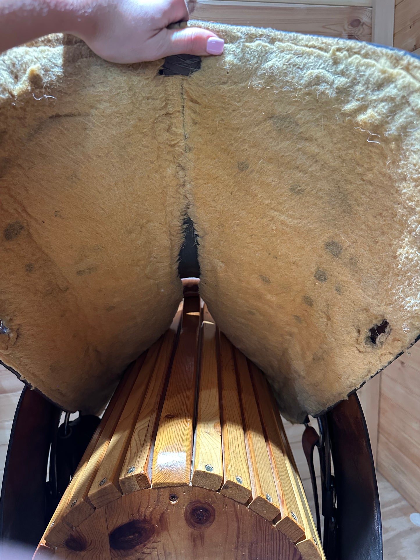 16.5” Billy Cook Maker Sulphur,OK Western Trail Saddle Model 8934