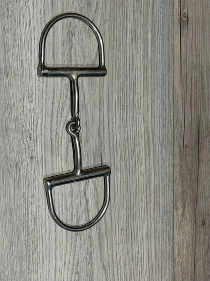 Dee-Ring Snaffle Bit 4 3/4” Mouthpiece by Bit Master