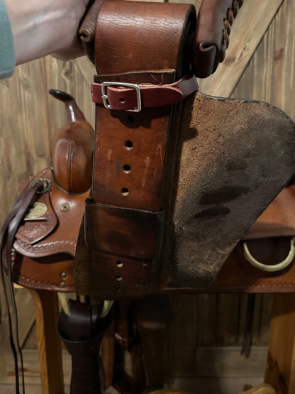 17” Crates Western Trail Saddle Model # 402-5