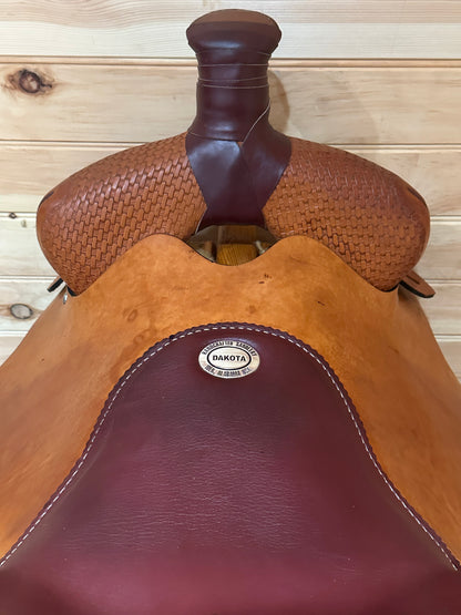 17” Dakota Saddlery Western Roping Saddle Model 553