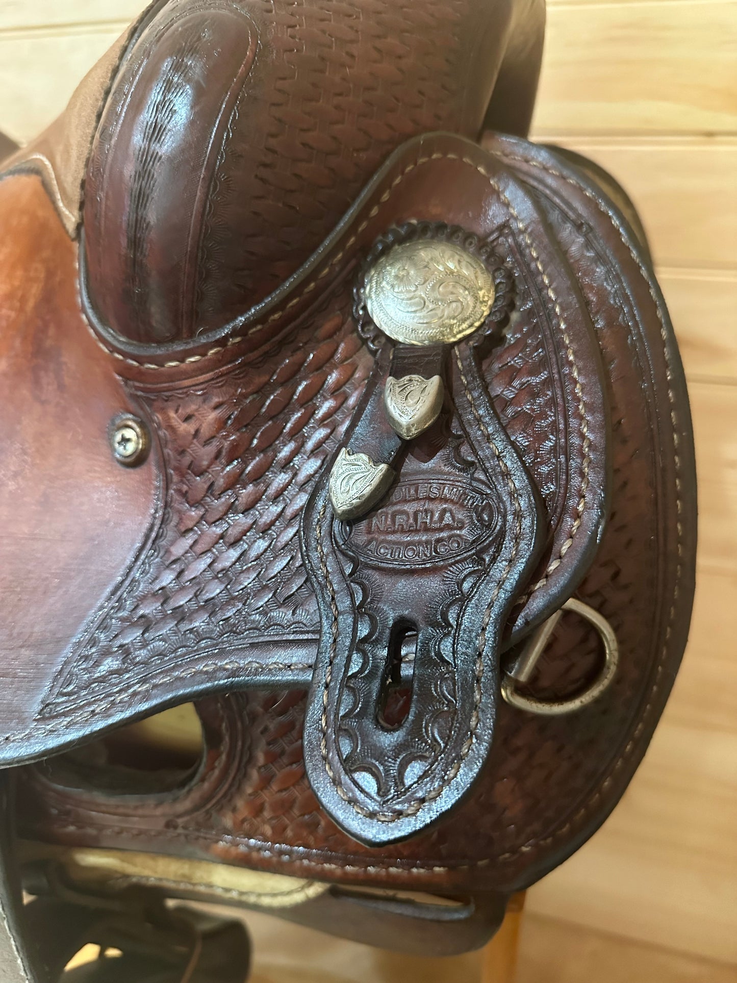 15” SaddleSmith Bob Loomis NRHA Reiner Western Saddle Model 22672