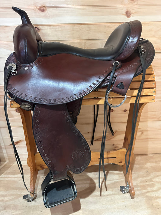 17” Circle Y flex2 Alabama Trail Gaiter Western Gaited Saddle Model 1581