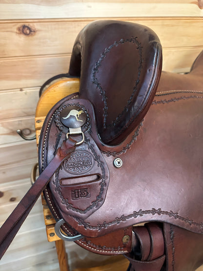 15” Clinton Anderson Aussie Stock Saddle by Martin Saddlery