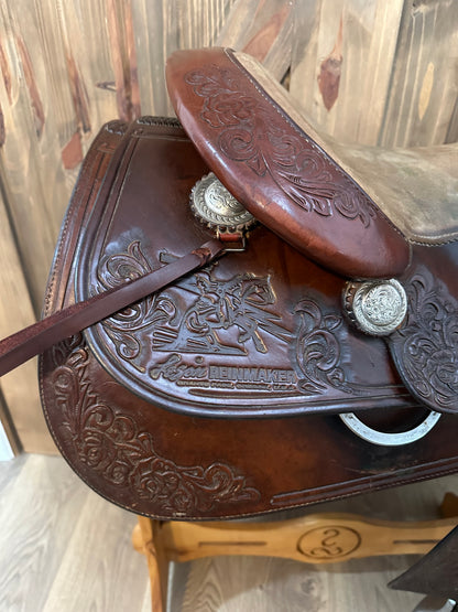 15” Donn Leson Reinmaker Reining Saddle