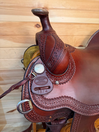 16” Billy Cook Maker Ranch Versatility Western Saddle Model 1874