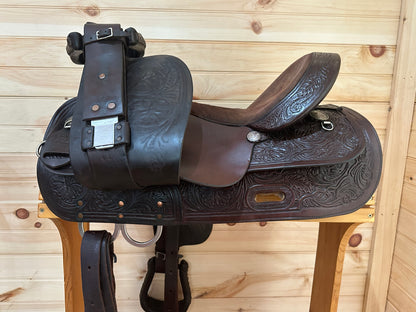 16” Circle Y High Horse Mineral Wells Western Trail Saddle Model 6812