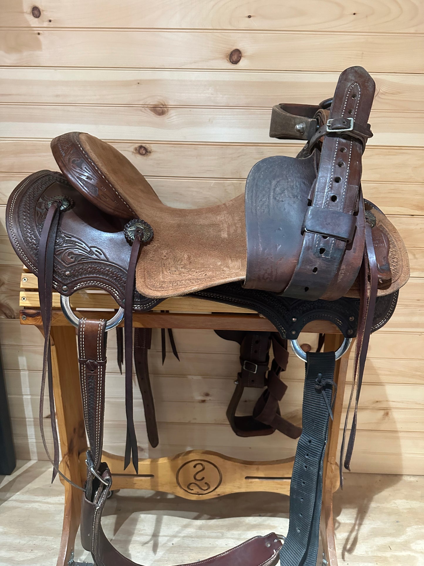 17” Teskey’s Stuart Rybak Cow Horse Western Saddle