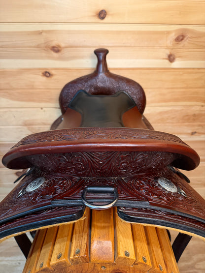 18” Circle Y Houston Western Trail Saddle Model 2610