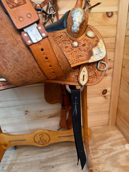 16” Reinsman Supreme Show Western Show Saddle Model 4586