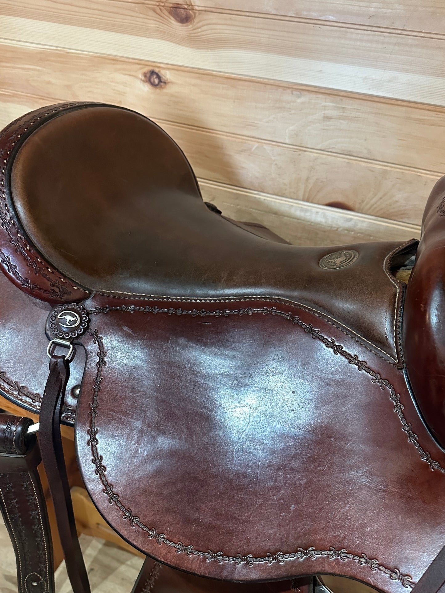 16” Clinton Anderson Aussie Saddle by Martin Saddlery