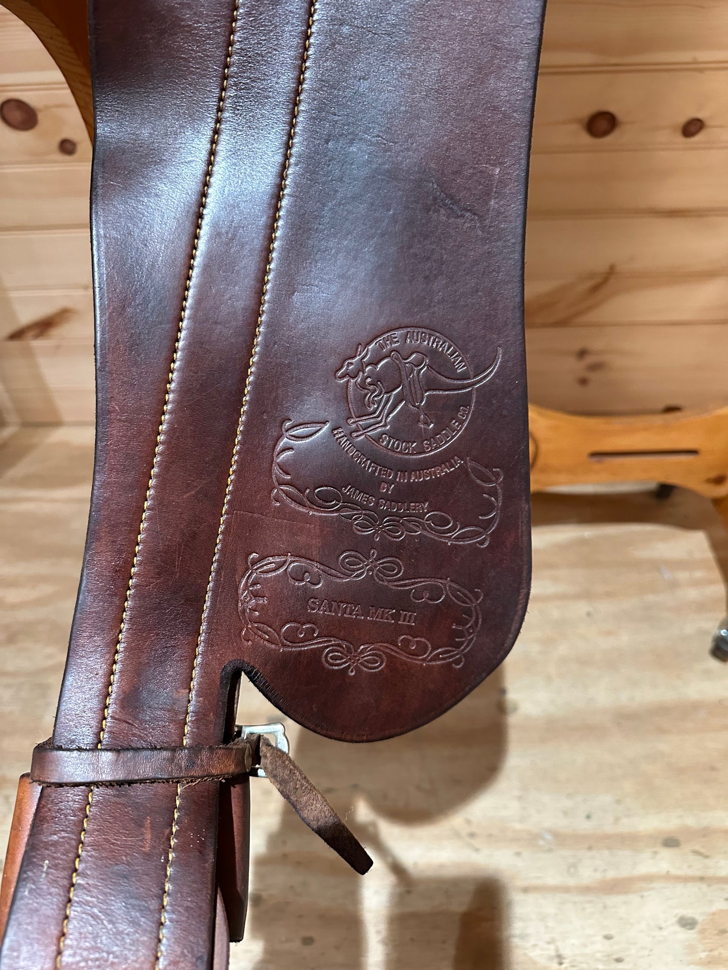 17” Australian Stock Saddle Co Santa MK III Enduro Aussie Saddle by James Saddlery