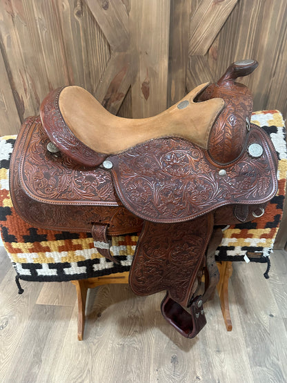 16” Circle Y Richard Shrake’s Resistance Free Equitation Show Saddle